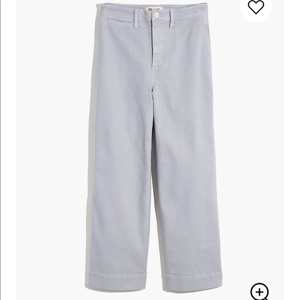 Slim Emmett wide-leg crop pants